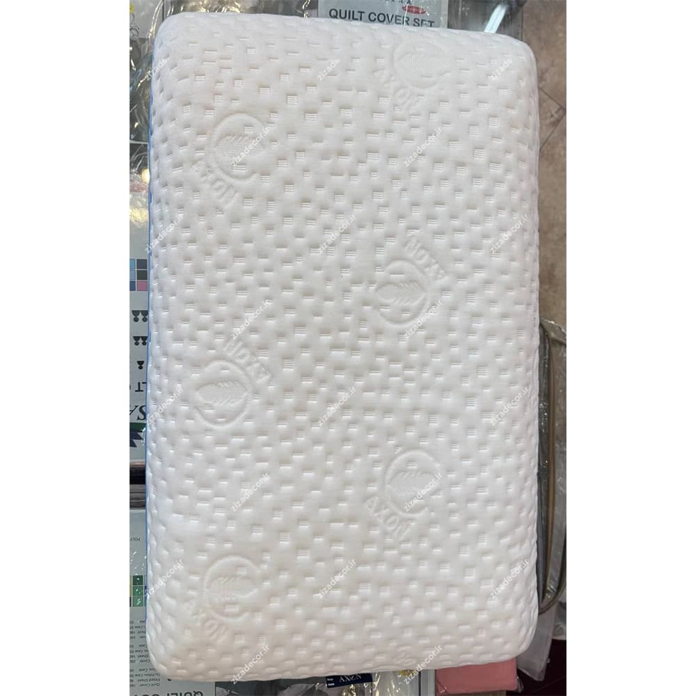 بالش طبی خنک‌کننده مموری فوم ژل‌دار بلو The Blue Gel Pillow — تصویر ۸