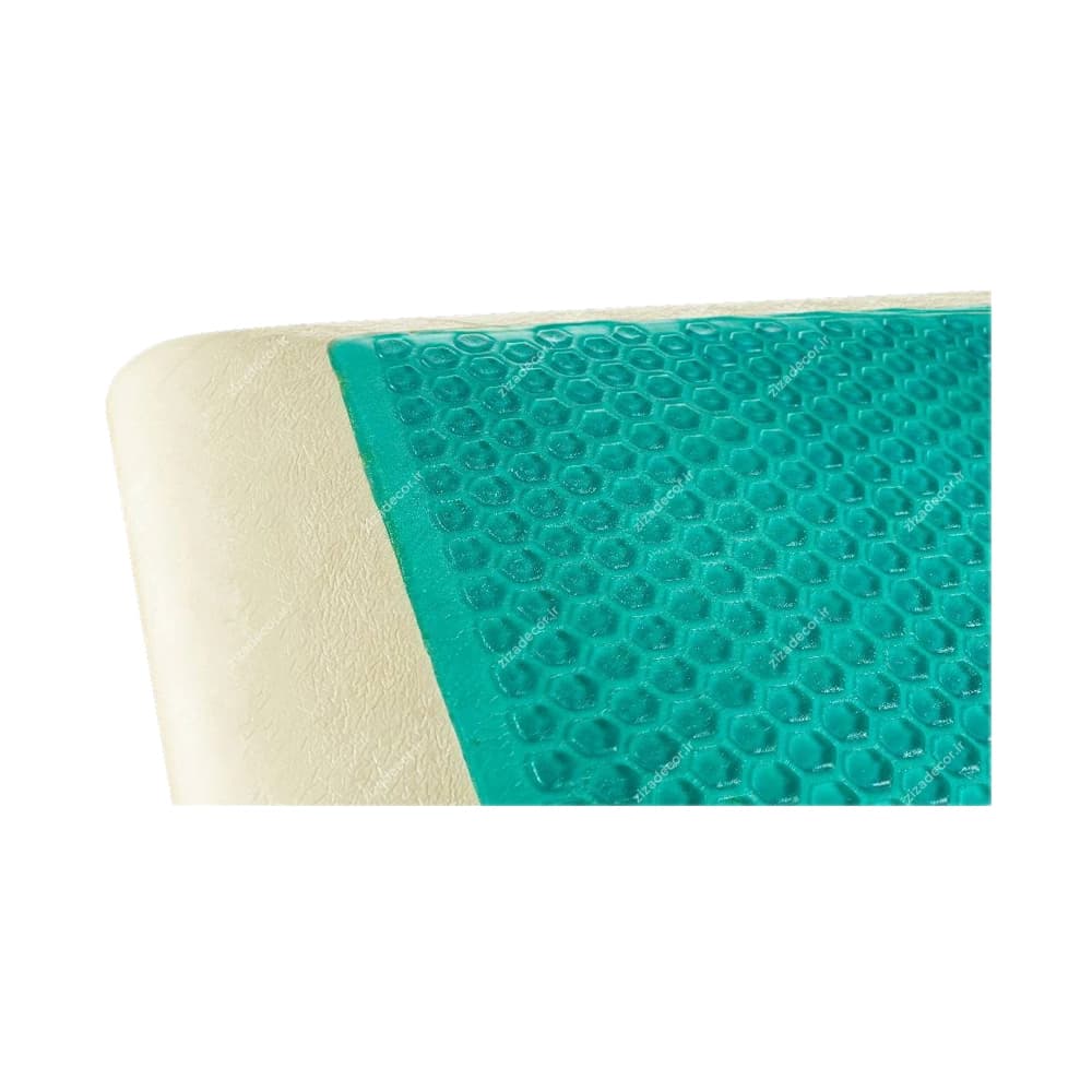 بالش طبی خنک‌کننده مموری فوم ژل‌دار بلو The Blue Gel Pillow — تصویر ۴
