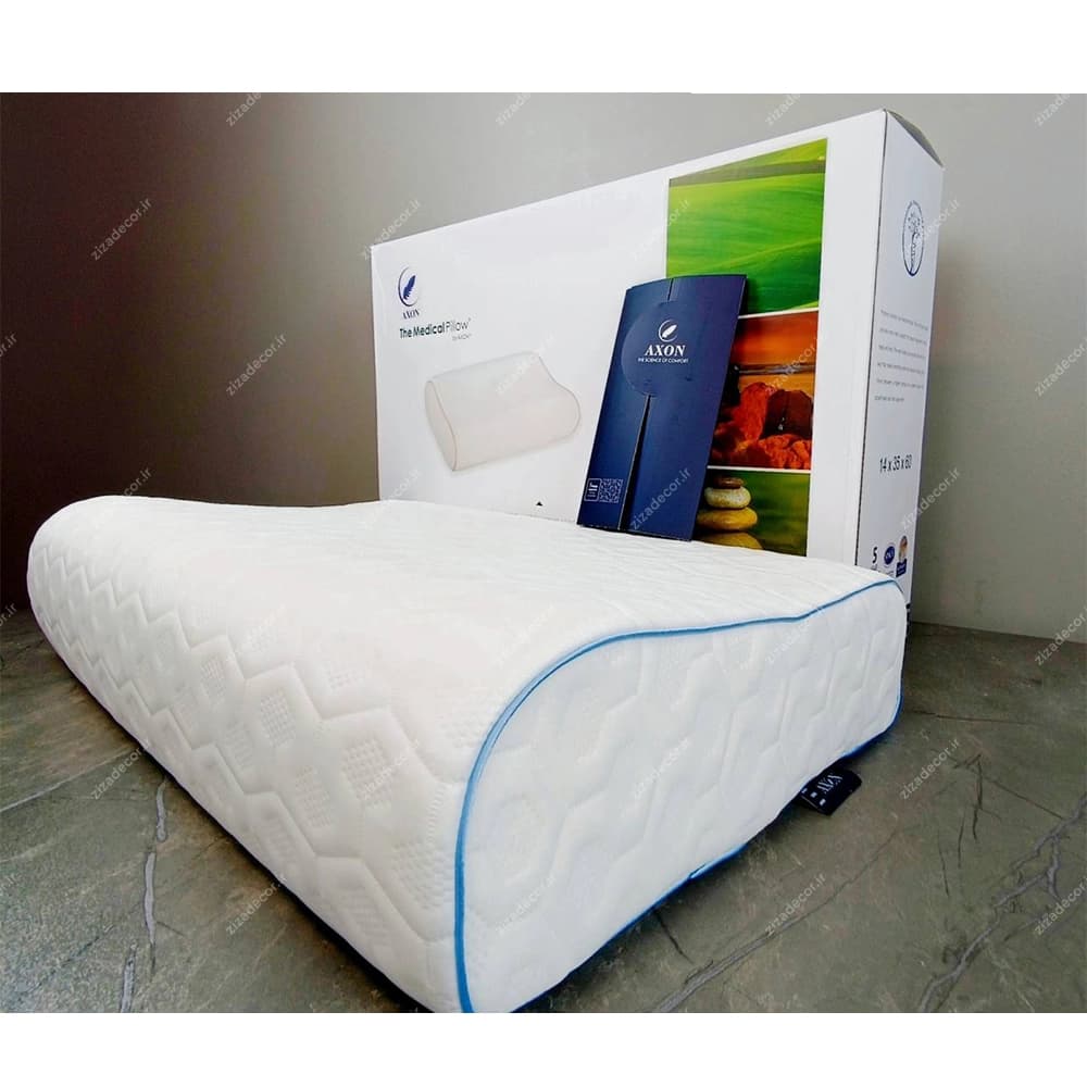 بالش طبی گردن و ستون فقرات مموری فوم مدیکال XL — تصویر ۴