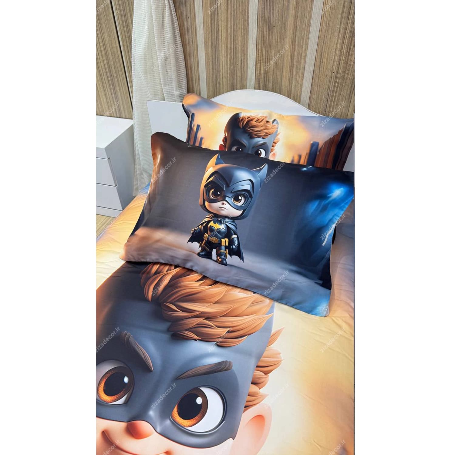ست روتختی پسرانه طرح بتمن Batman — تصویر ۶