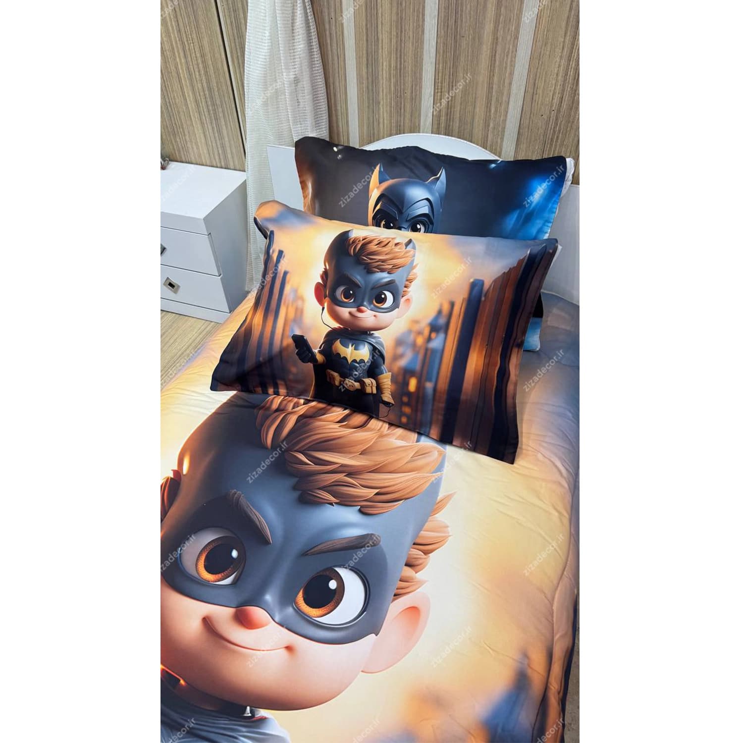ست روتختی پسرانه طرح بتمن Batman — تصویر ۵
