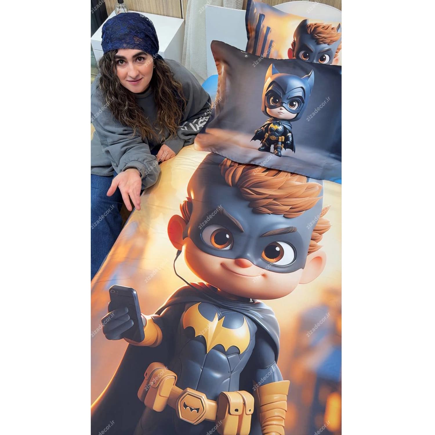 ست روتختی پسرانه طرح بتمن Batman — تصویر ۲