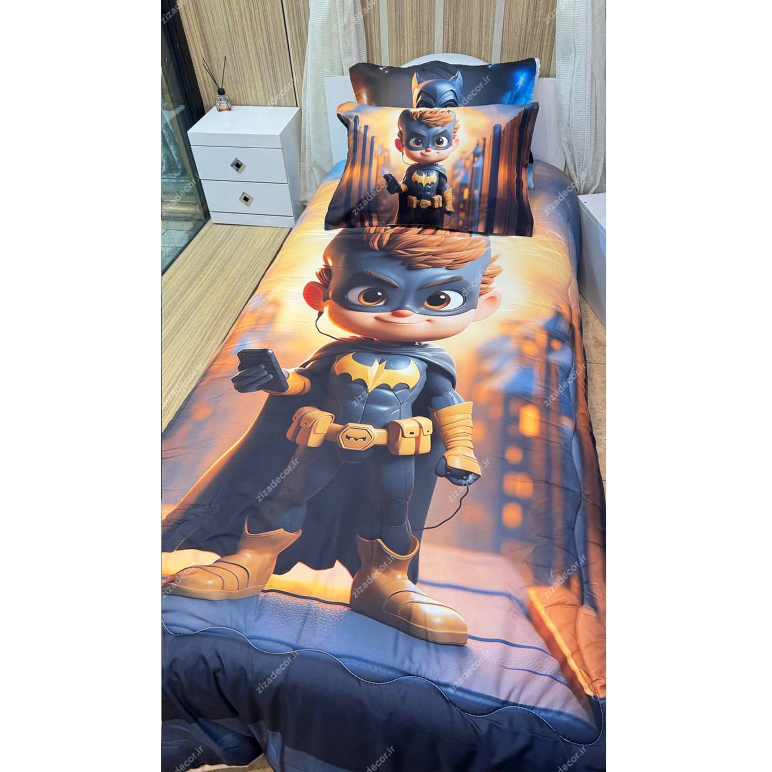 ست روتختی پسرانه طرح بتمن Batman — تصویر ۳