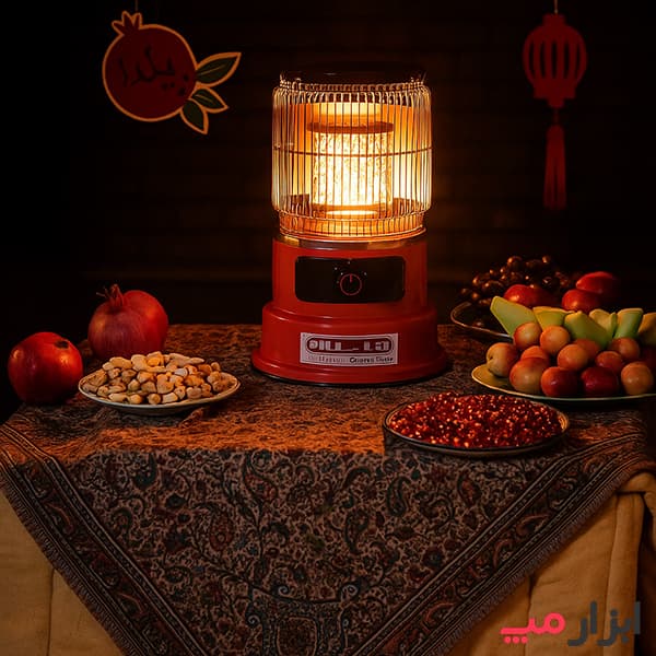 بخاری برقی زنبوری آراسته مدل REHA2000 — تصویر ۲