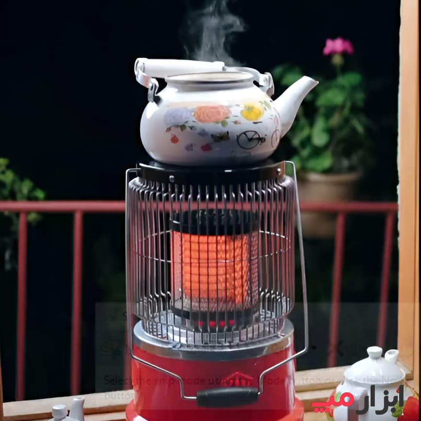 بخاری برقی زنبوری آراسته مدل REHA2000 — تصویر ۴