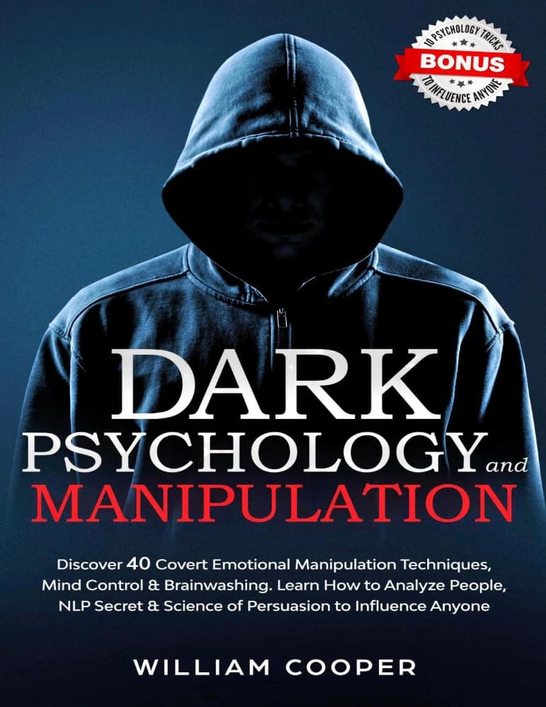 کتاب Dark Psychology and Manipulation (روانشناسی تاریک و دستکاری) نسخه انگلیسی PDF | نامشخص