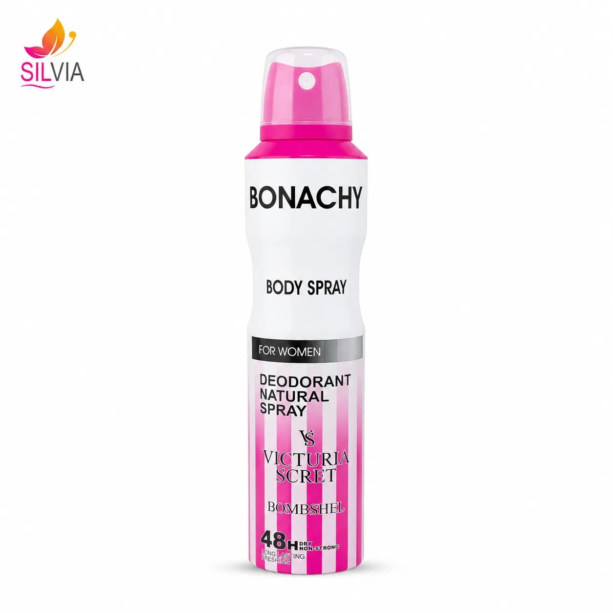 اسپری ضدتعریق بدن مدل Victoria Secret Bombshell زنانه بوناچی BONACHYحجم250 میل — تصویر ۲