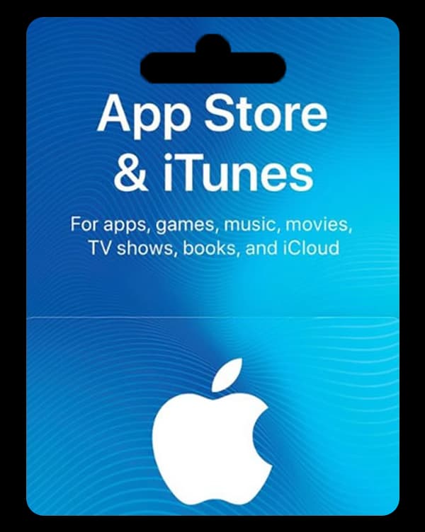 گیفت کارت اپل استور (آیتونز Apple) — تصویر ۲