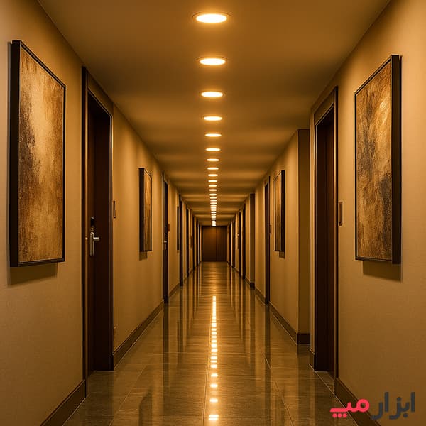 پنل 30 وات پارس شعاع توس مدل سولاریس دایره ای — تصویر ۲