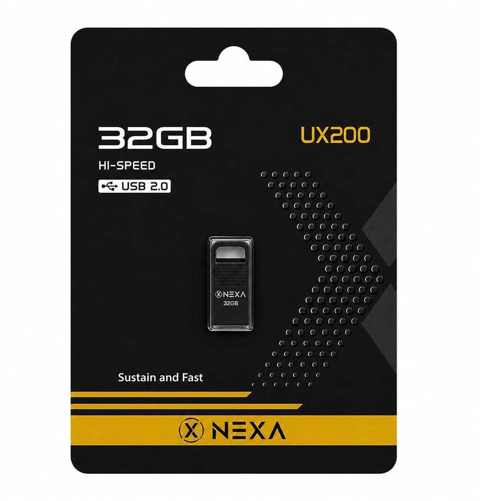 فلش مموری نکسا مدل UX200 ظرفیت 32 گیگابایت با رابط USB 2.0 — تصویر ۴