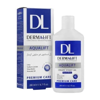 ژل شستشوی کرمدار آکوالیفت درمالیفت حجم 200 میل
