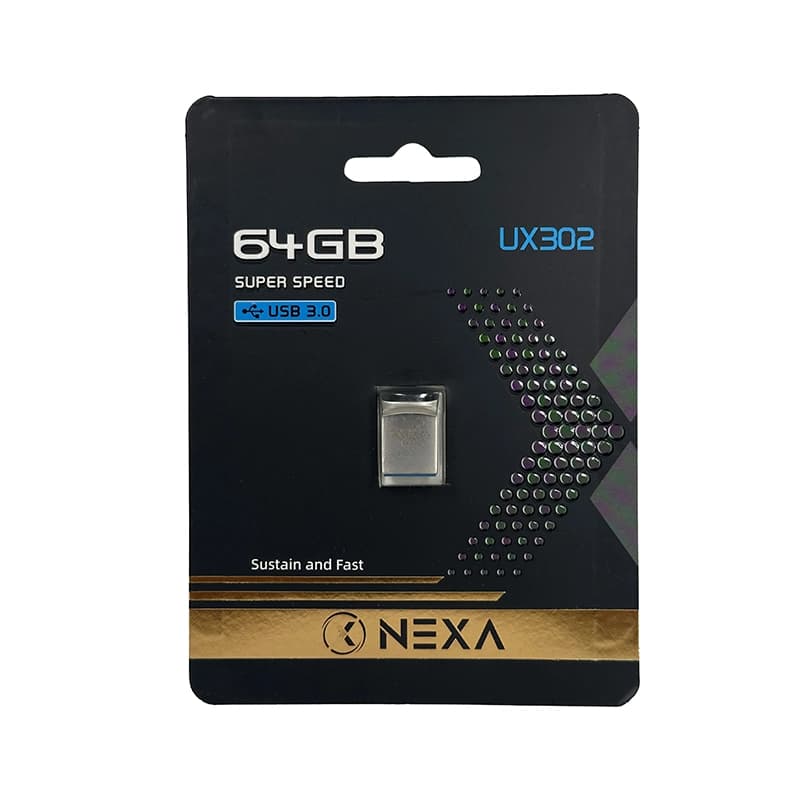 فلش مموری نکسا مدل UX 302 ظرفیت 64 گیگابایت با رابط USB 3.0 — تصویر ۳