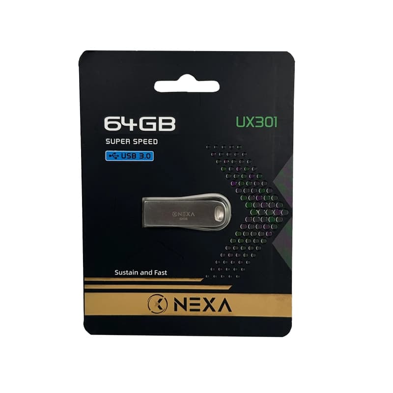 فلش مموری نکسا مدلUX301 ظرفیت 64 گیگابایت با رابط USB 3.0 — تصویر ۳