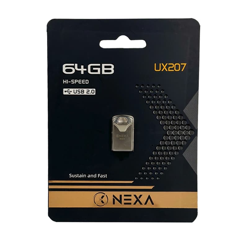 فلش مموری نکسا مدل UX207 ظرفیت 64 گیگابایت با رابط USB 2.0 — تصویر ۳