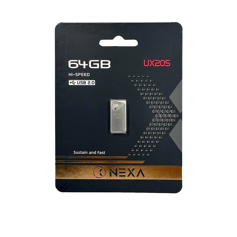 فلش مموری نکسا مدل UX205 ظرفیت 64 گیگابایت با رابط USB 2.0 — تصویر ۳