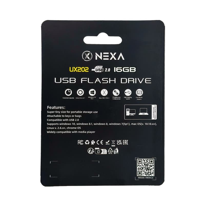 فلش مموری نکسا مدل UX202 ظرفیت 16 گیگابایت با رابط USB 2.0 — تصویر ۴