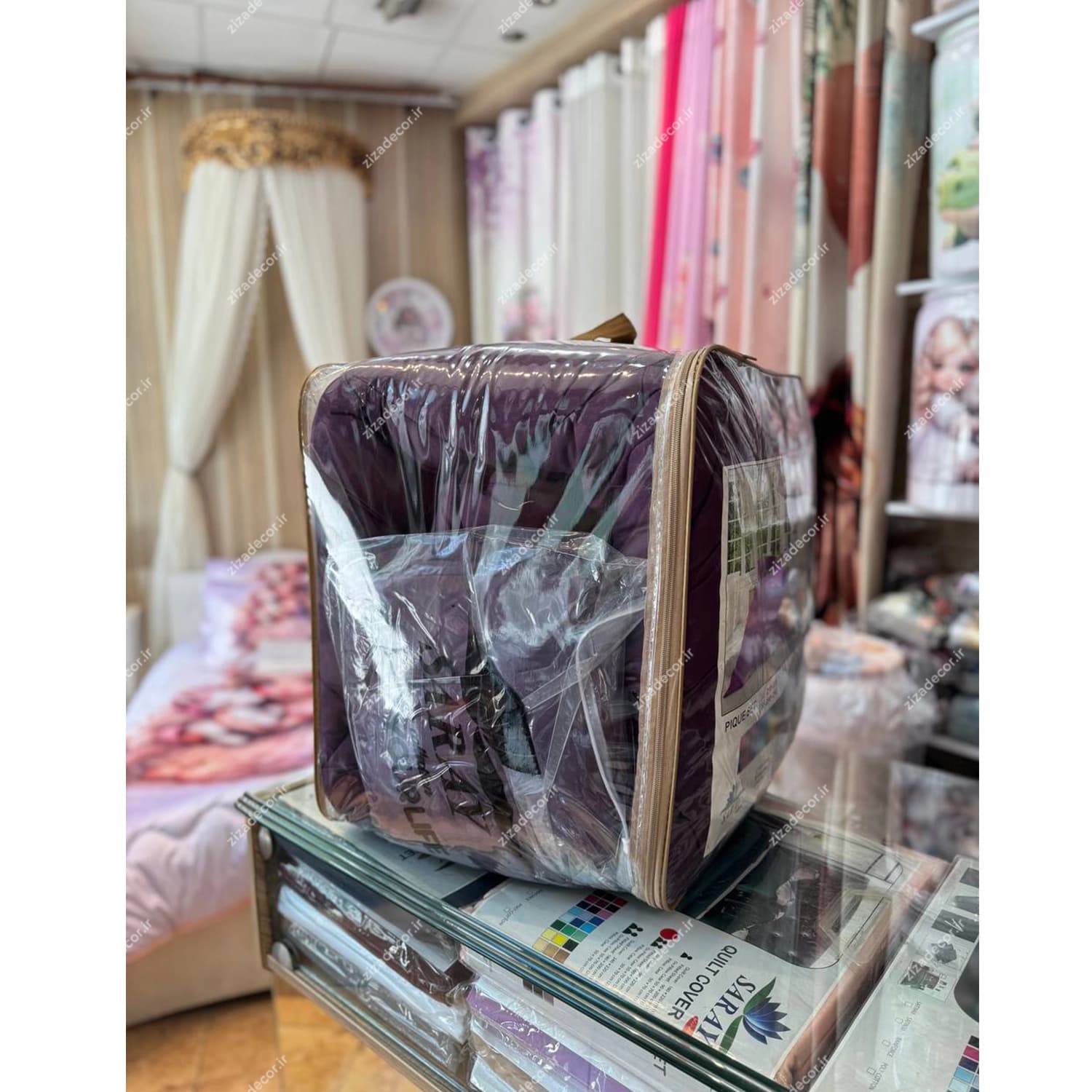 روتختی ساده الوان میکرو رنگ بنفش — تصویر ۳