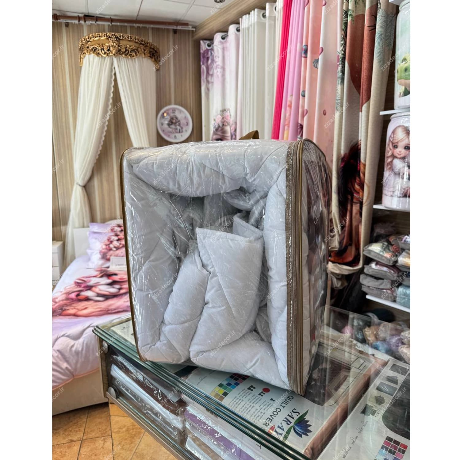 روتختی ساده الوان میکرو رنگ سفید — تصویر ۳