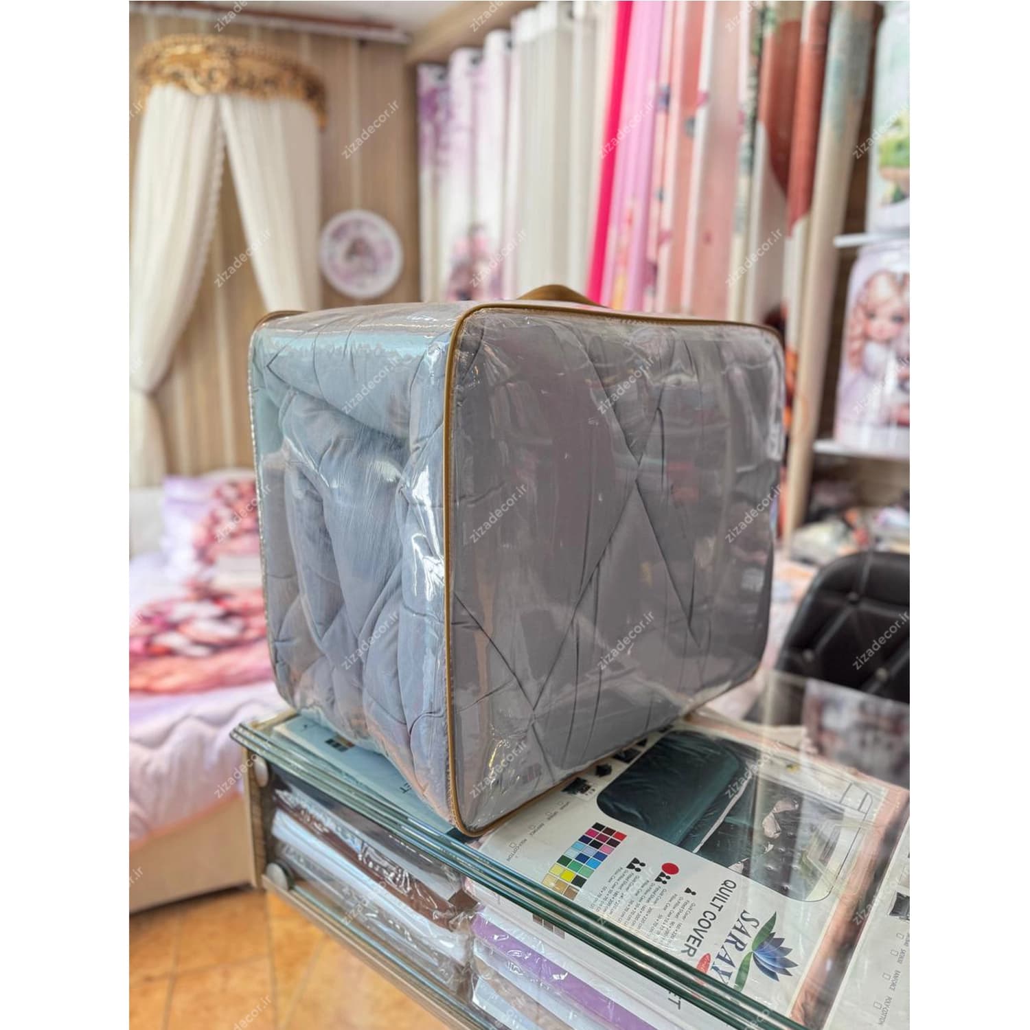 روتختی ساده الوان میکرو رنگ طوسی متوسط — تصویر ۴