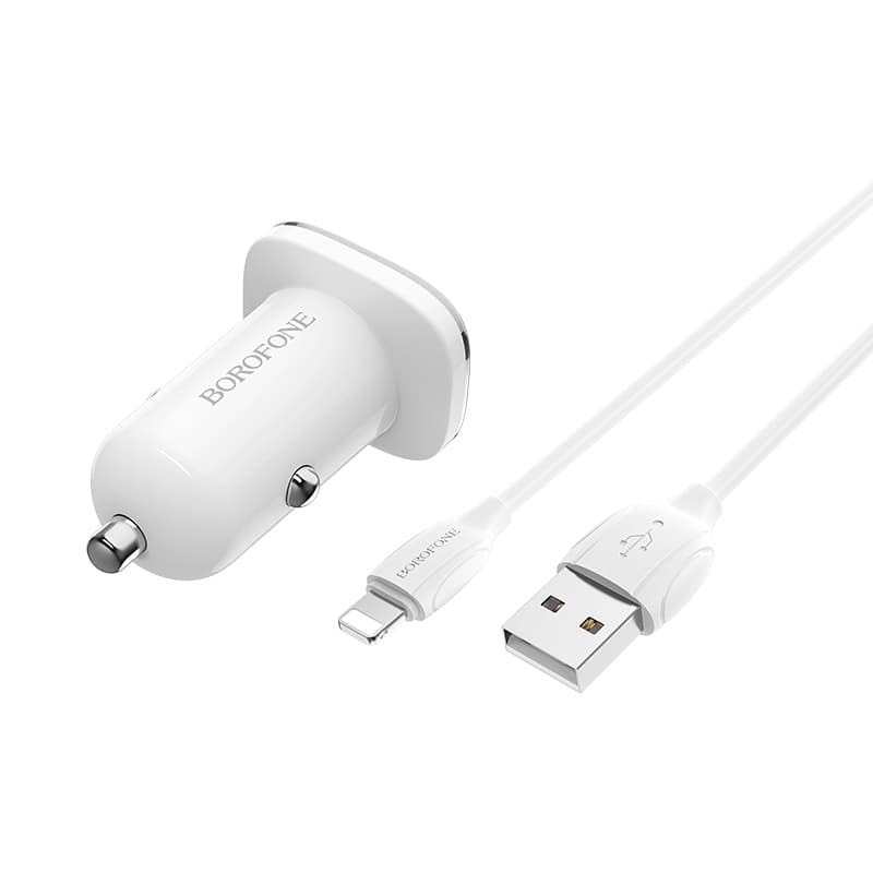 شارژر فندکی BOROFONE BZ12 LIGHTING — تصویر ۲
