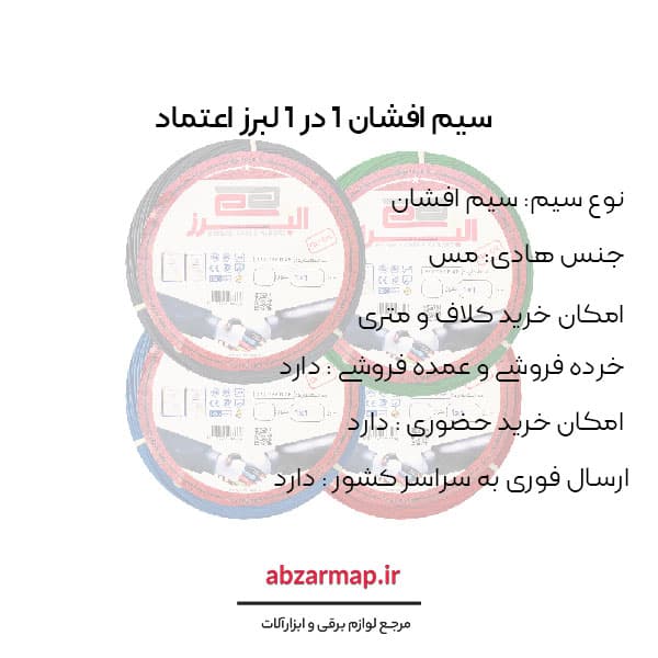 سیم افشان 1 در 1 البرز اعتماد — تصویر ۵