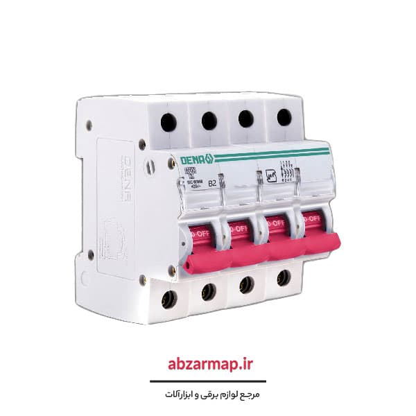 فیوز مینیاتوری چهار پل 2 آمپر دنا الکتریک — تصویر ۲