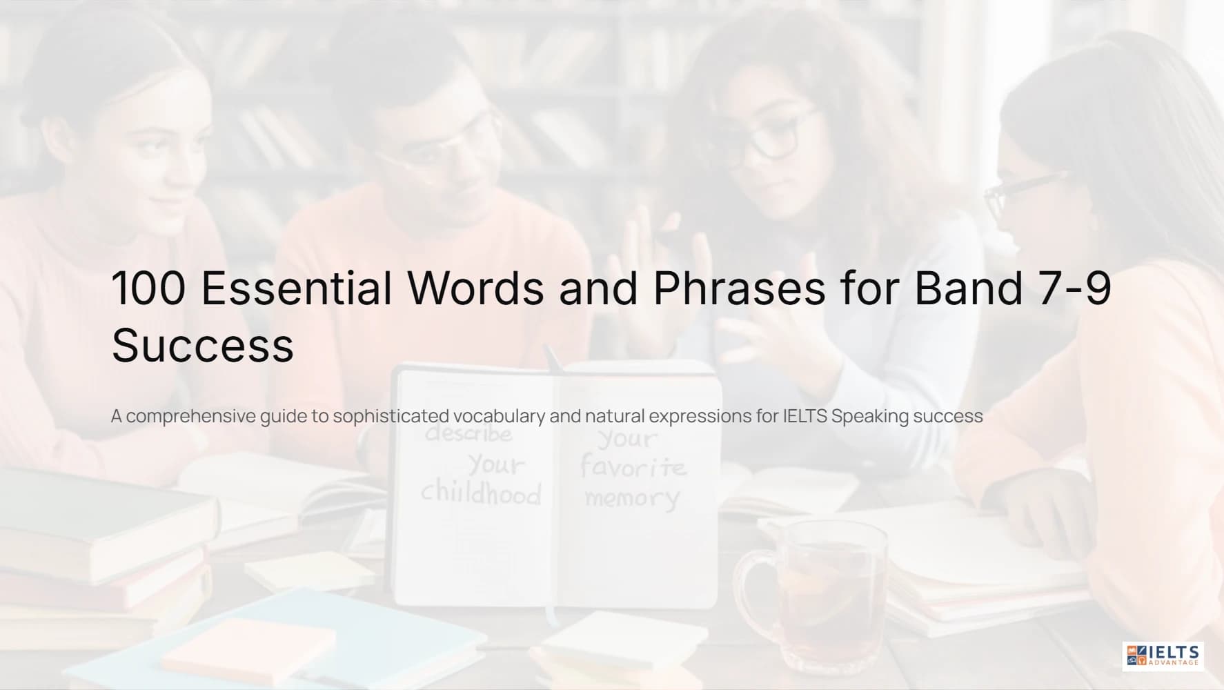 دانلود کتاب 100 Essential Words and Phrases for Band 7-9 Success (۱۰۰ واژه و عبارت ضروری برای موفقیت در باند ۷ تا ۹) نسخه انگلیسی PDF — تصویر ۲