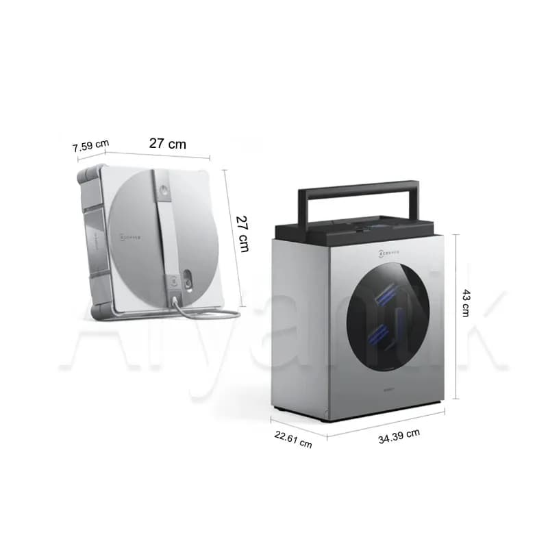 ربات شیشه پاک کن اکووکس Ecovacs W3 Omni + هدیه به ارزش 2,800,000 — تصویر ۲