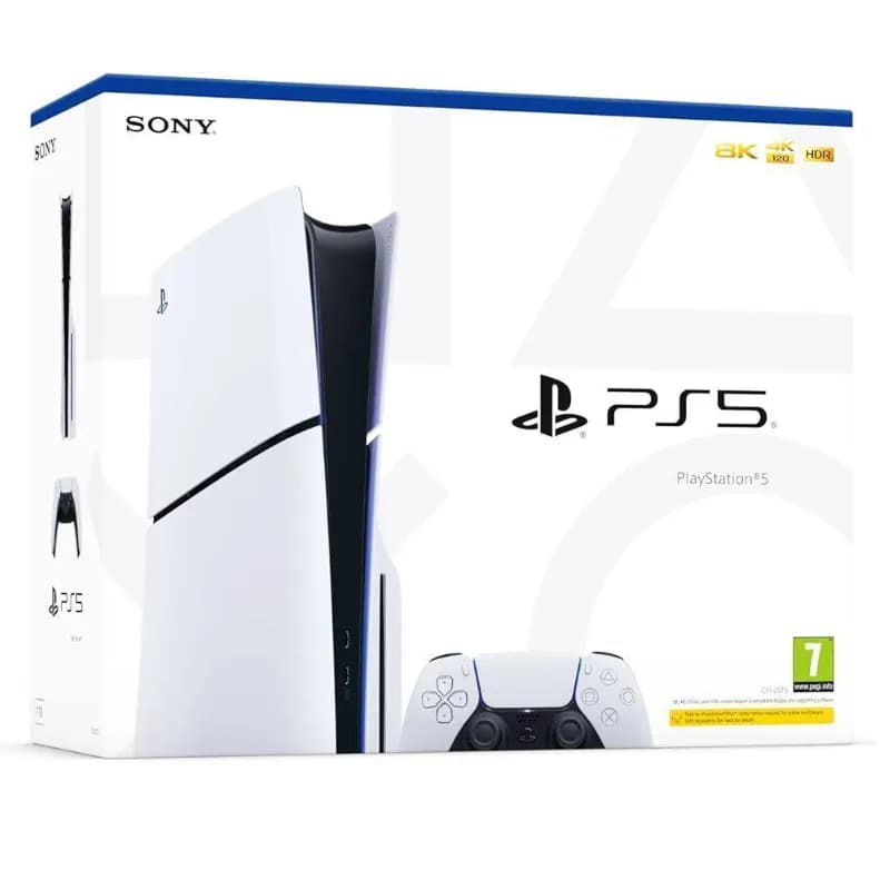 کنسول بازی سونی مدل Play Station 5 Slim Standard – ریجن اروپا 2116 – ps5- ظرفیت 1 ترابایت