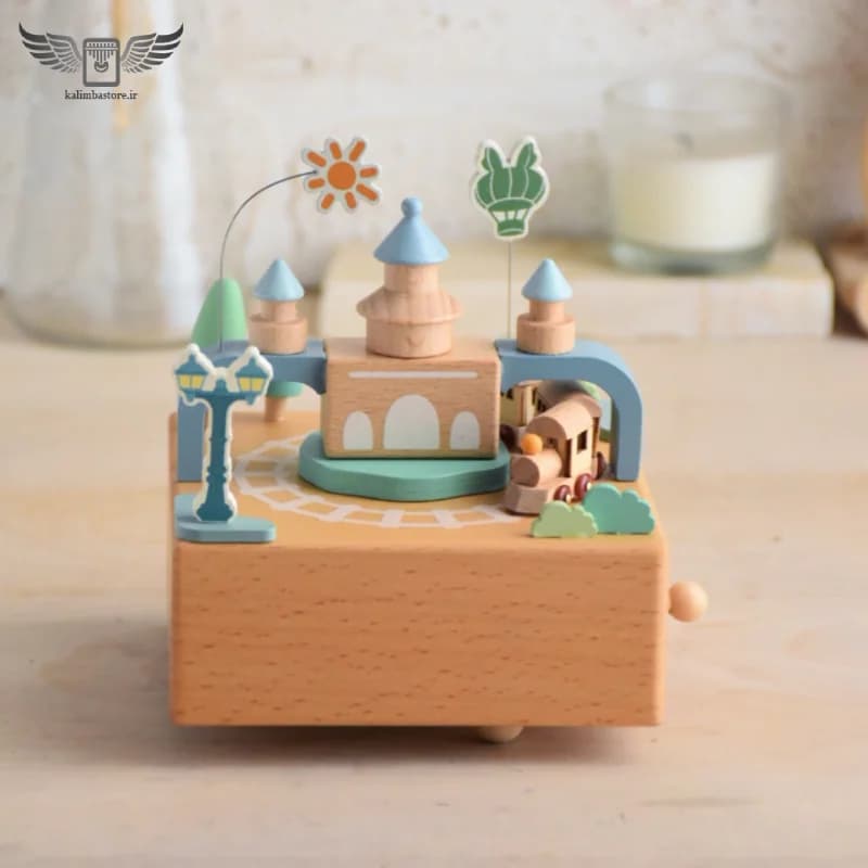 جعبه موزیکال قطار جنگلی