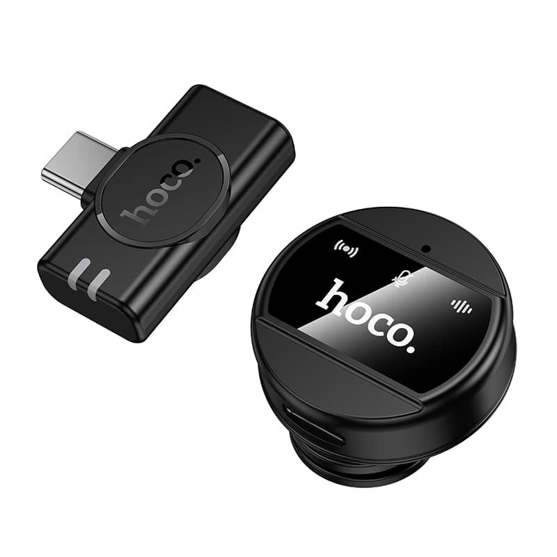 میکروفون بی سیم برند هوکو مدل L21 با سری تایپ سی — تصویر ۳