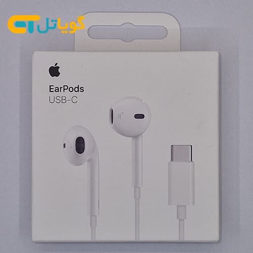 هندزفری اپل مدل EarPods با کانکتور USB-C (اصلی)