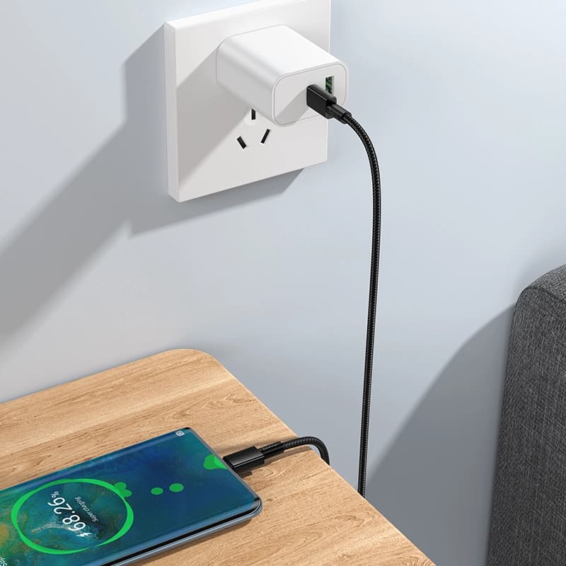 کابل شارژ برند هوکو مدل X119 با سری تایپ سی به تایپ سی — تصویر ۶