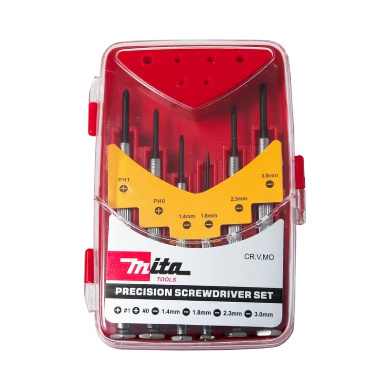 مجموعه 6 عددی پیچ گوشتی ساعتی میتا مدل MT5090