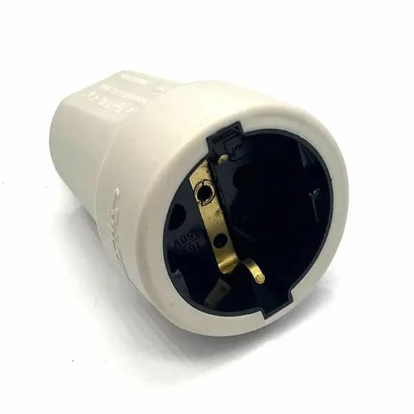 مادگی دوشاخه برق صنعتی 16A/250V فرحان الکتریک مدل F777