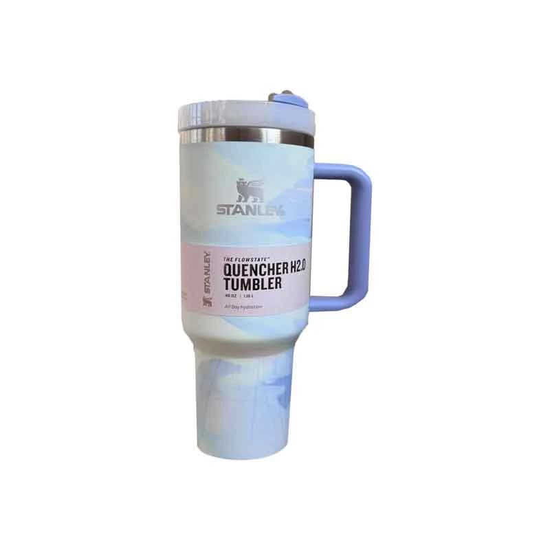 تراول ماگ استنلی Quencher نی دار – آبی طرح رنگین کمان D2