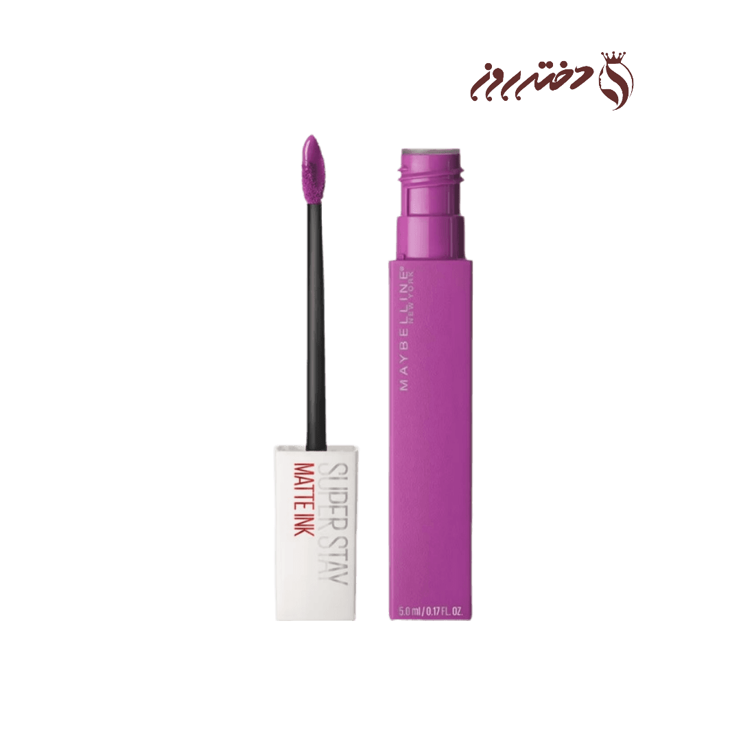 رژ مایع مات سوپر استی‌ برندمیبلین کد 35 | Super stay matte ink liquid lip stickmaybelline creator 35