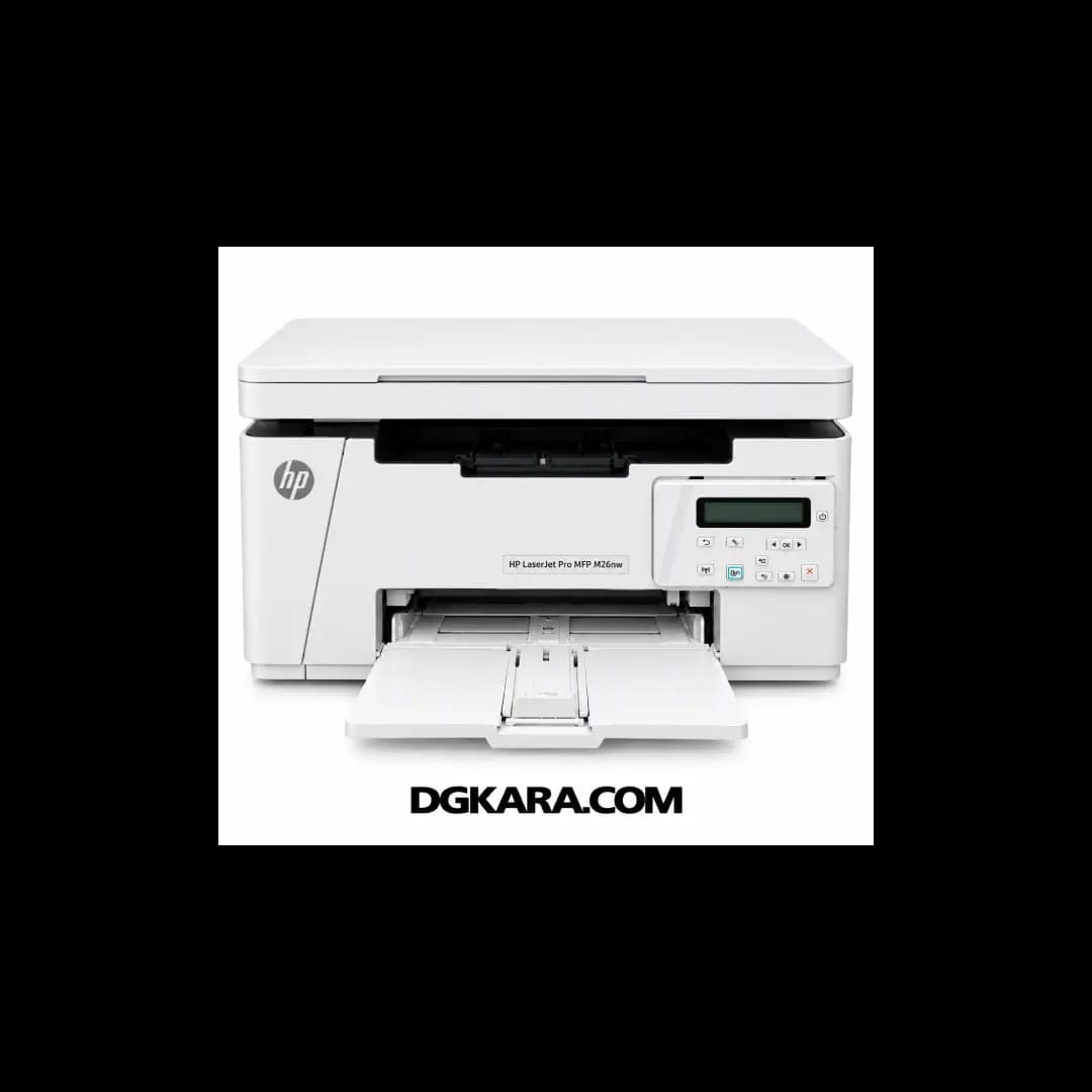پرینتر لیزری HP LaserJet Pro M26nw استوک — تصویر ۲