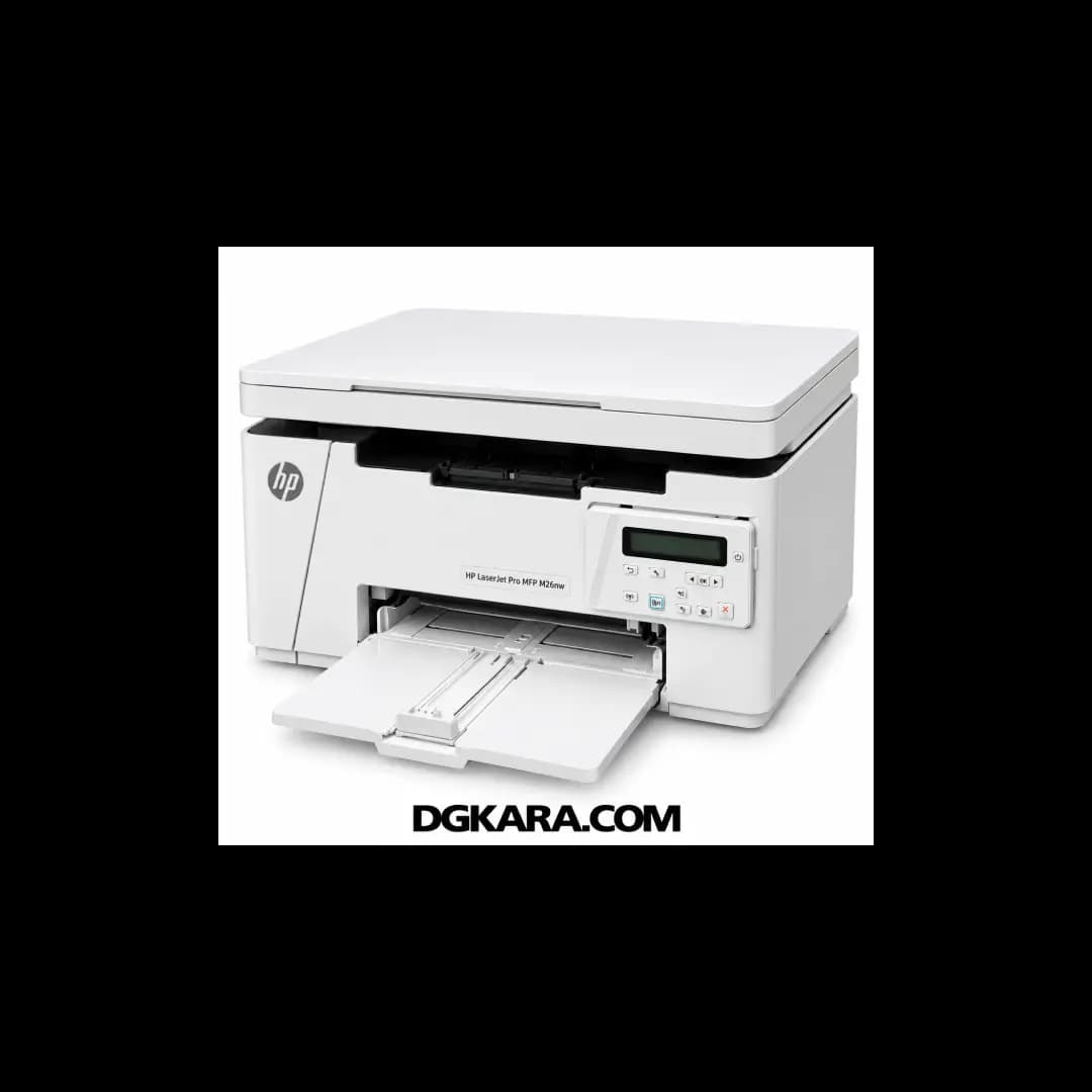 پرینتر لیزری HP LaserJet Pro M26nw استوک — تصویر ۳
