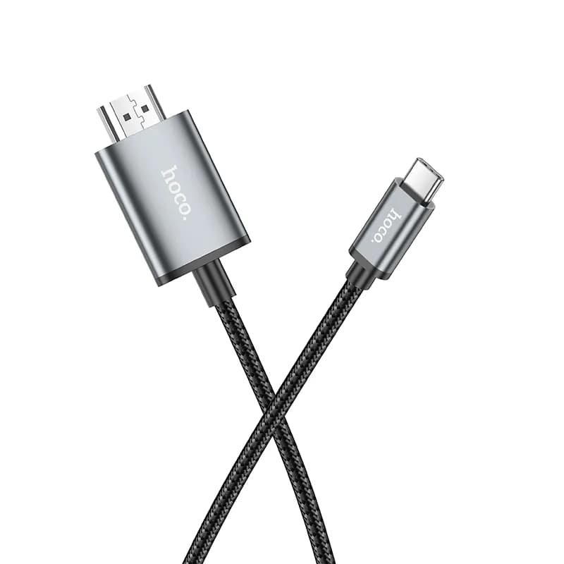 کابل HDMI هوکو مدل UA27 با سری تایپسی با طول 2 متر — تصویر ۲
