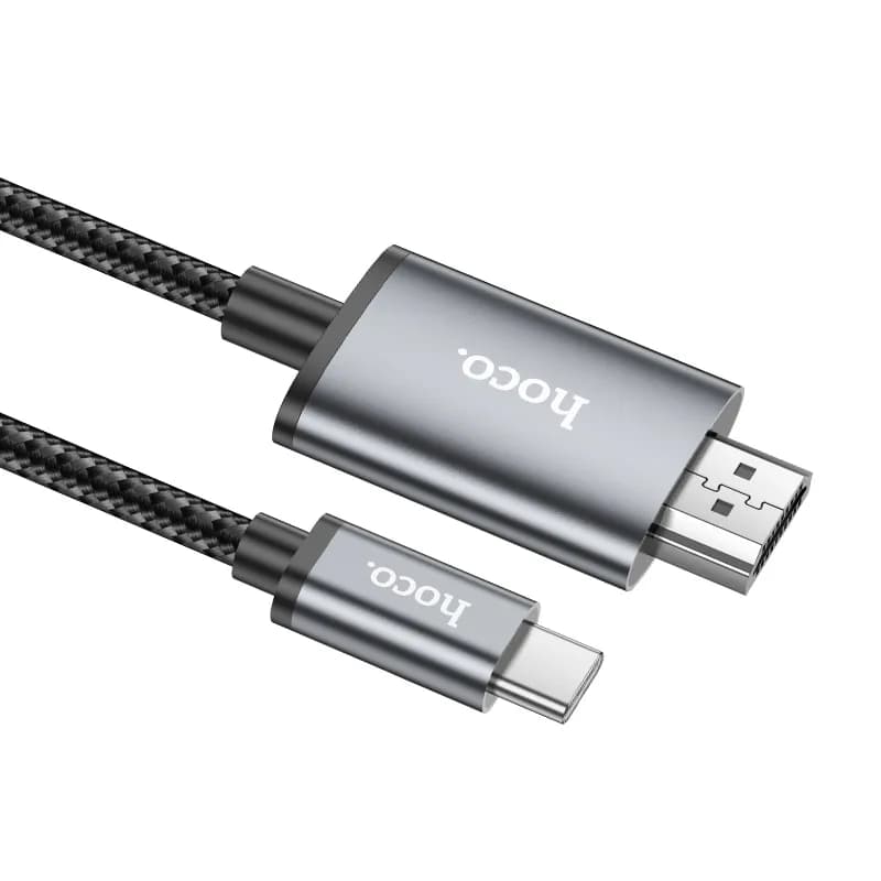 کابل HDMI هوکو مدل UA27 با سری تایپسی با طول 2 متر — تصویر ۴