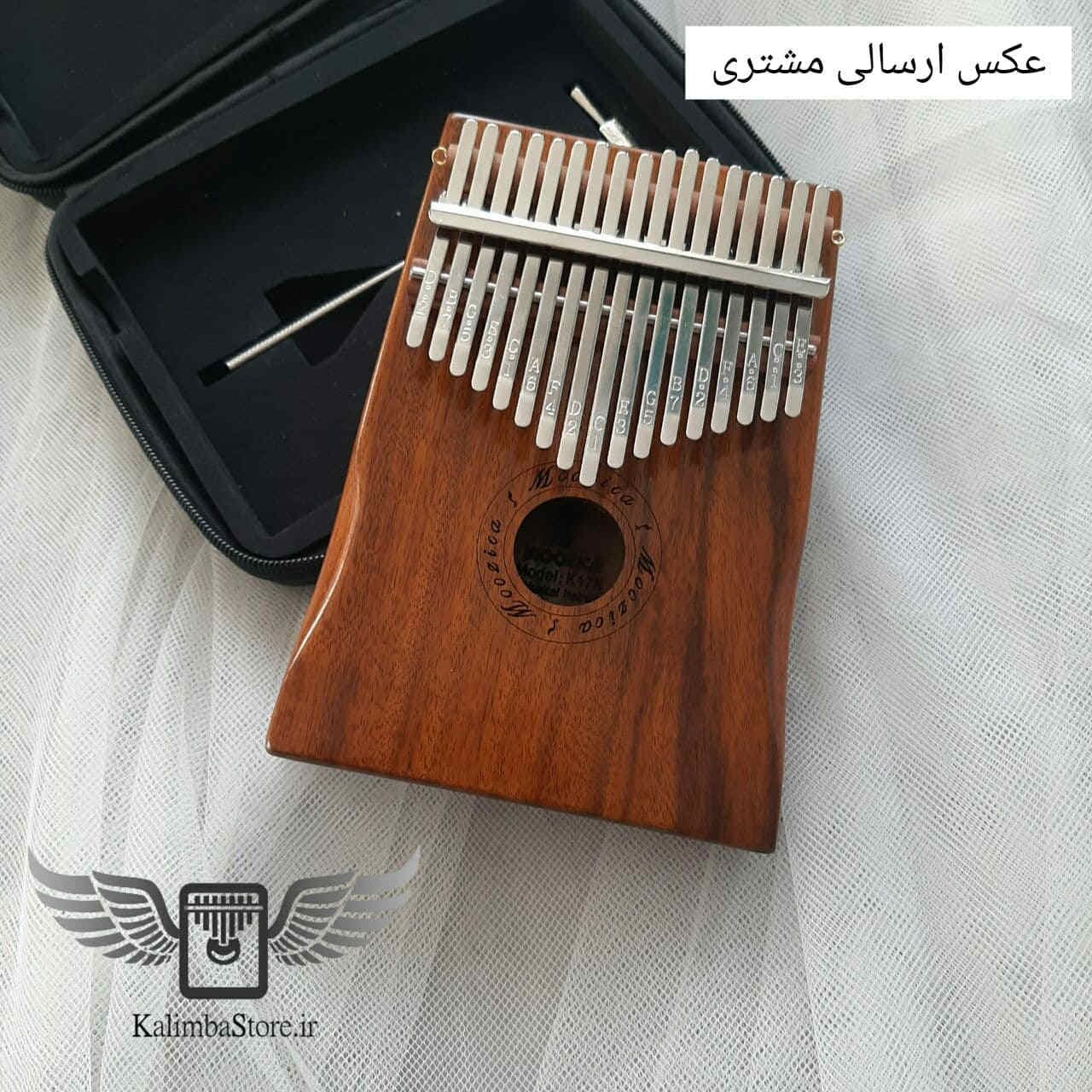 کالیمبا موزیکا مدل K17k قهوه ای — تصویر ۷
