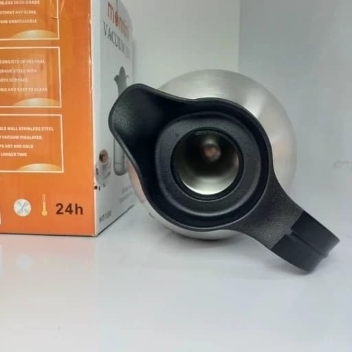 فلاسک چای مونتینی مدل HIT1200 ظرفیت ۱ لیتر تمام استیل — تصویر ۲