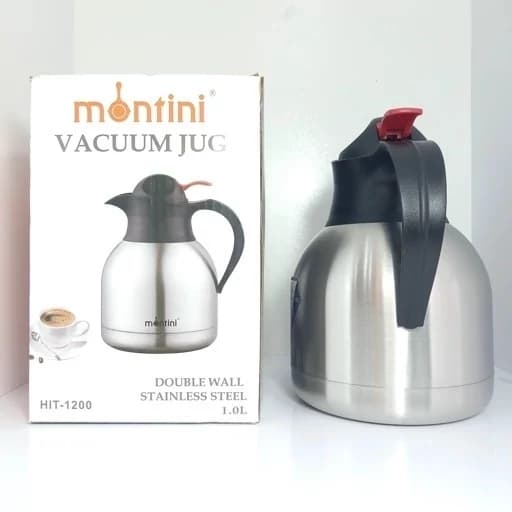 فلاسک چای مونتینی مدل HIT1200 ظرفیت ۱ لیتر تمام استیل — تصویر ۵