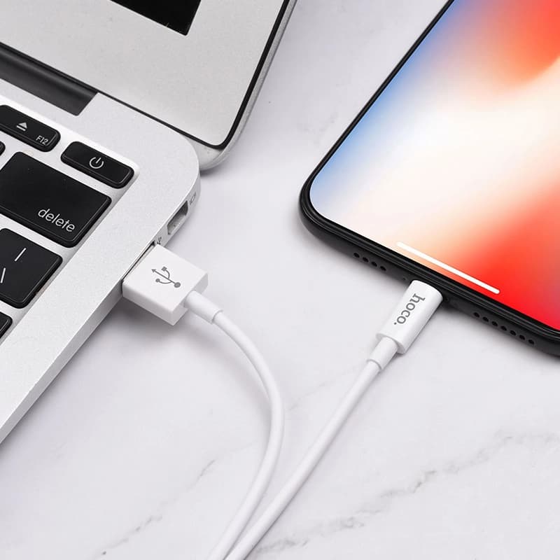 کابل شارژ برند هوکو X43 با سری آیفونی — تصویر ۸