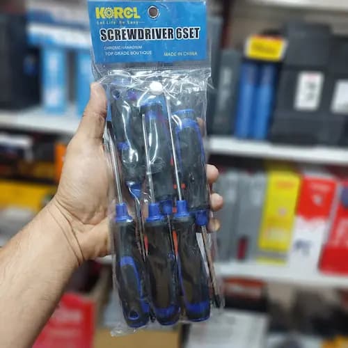 پیچ گوشتی 6 عددی کورول Korol