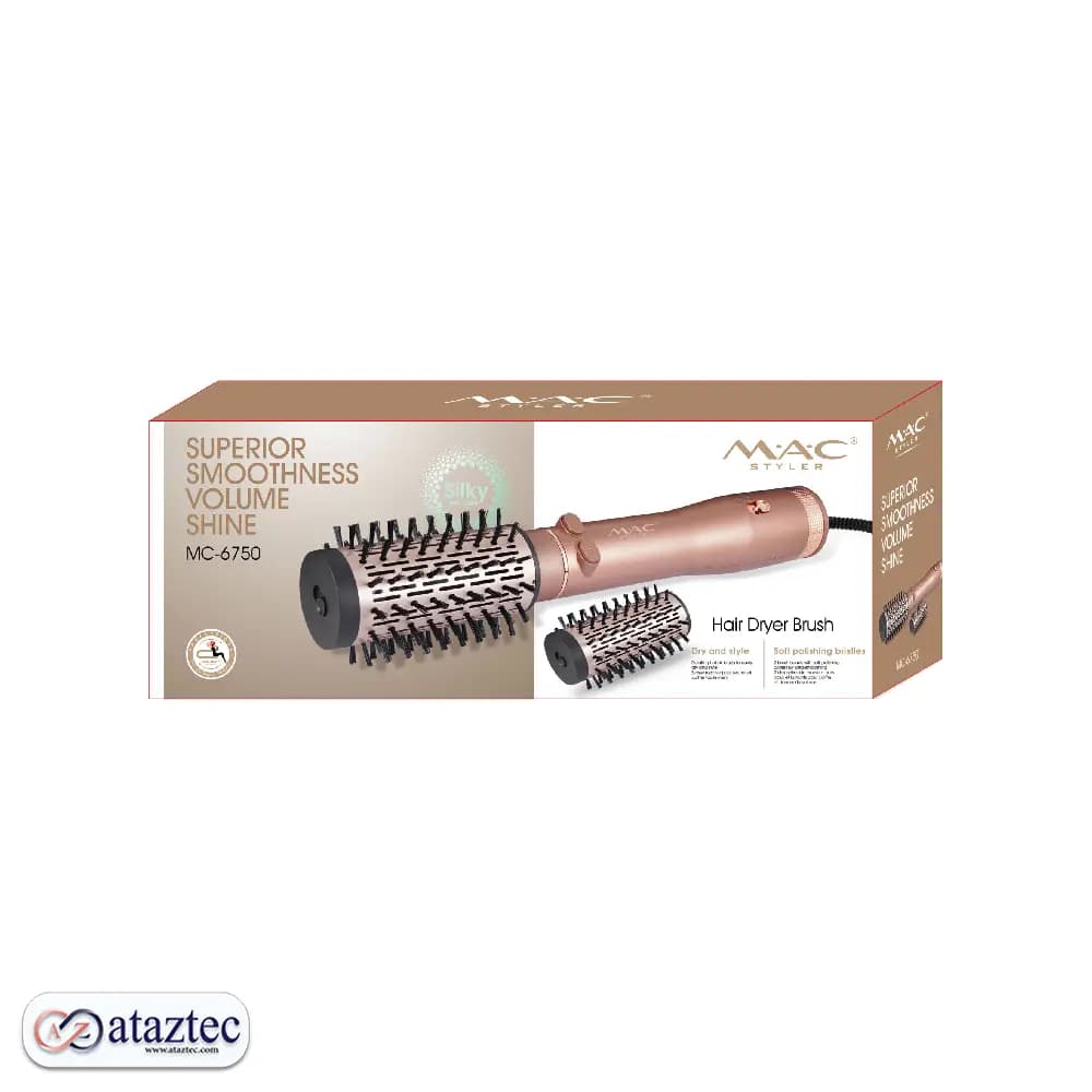 سشوار چرخشی مک استایلر MC-6750 | 1000 وات با فناوری آیونیک — تصویر ۲