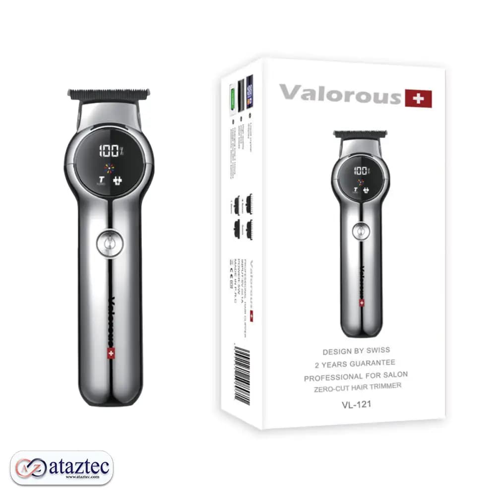 ماشین اصلاح خط زن ولروس مدل VL-121 | موتور دیجیتال ۷۰۰۰ دور و اصلاح نزدیک به صفر