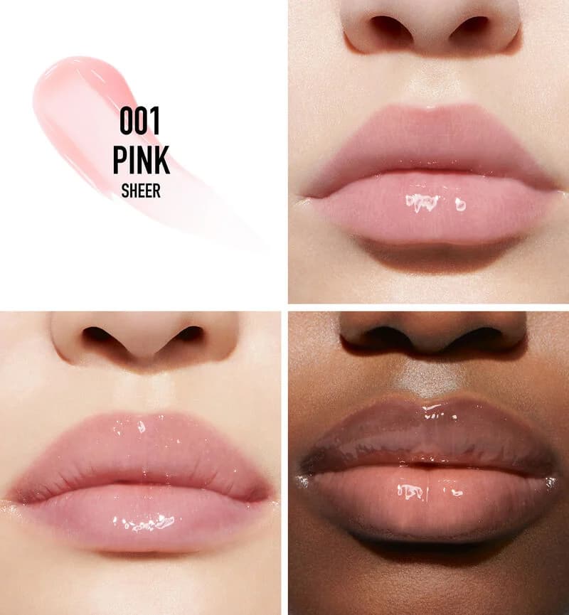 لیپ گلاس حجم‌دهنده‌ مدل مکس میزردیور 001 | DIORaddict lip maximizer Pink 001 — تصویر ۲