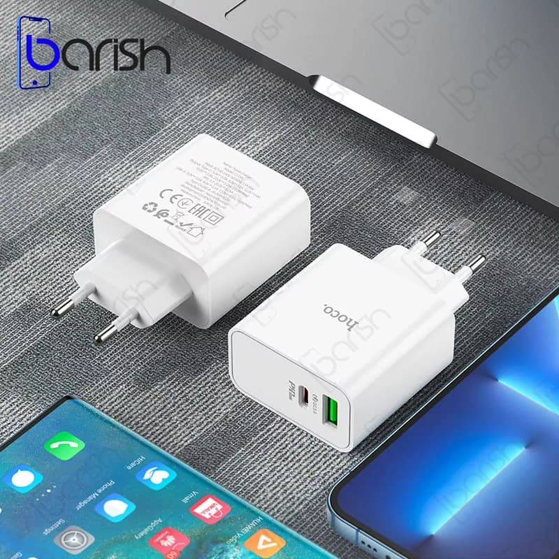 شارژر دیواری هوکو مدل C113A با توان 65 وات — تصویر ۱۲